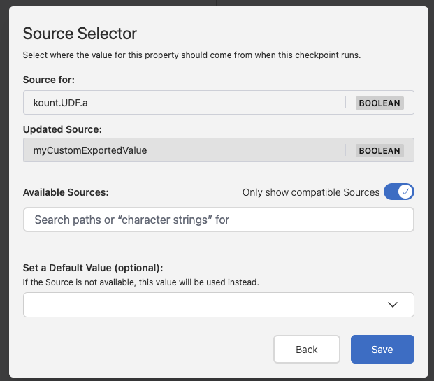 Input Data Mapping